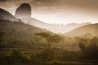 Mountain landscape northen Ethiopia Africa