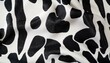 Cow Print Fabric Texture