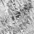 Wavy silver seamless pattern, black and white metallic  texture, glitter background