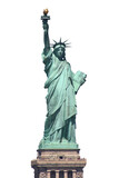 Fototapeta  - Statue of liberty / Transparent background