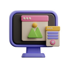 graphic designer layout illustration 3d