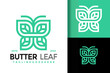 © Creative99d - Nature butterfly leaf logo vector icon illustration