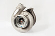 Turbocharger on a white background