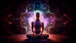 meditation and spiritual practice, expanding of consciousness, chakras and astral body activation