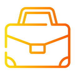 briefcase gradient icon