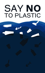 Wall Mural - ecological problem. planet earth is full of rubbish. save the planet. earth day. restoration of the 