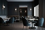 Fototapeta Tematy - Modern restaurant interior