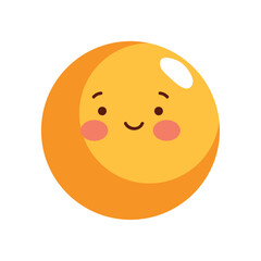 Sticker - yellow smile emoticon