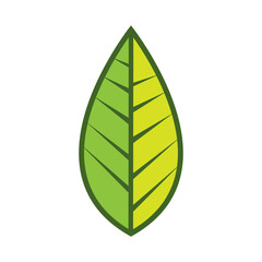 Sticker - leaf logo