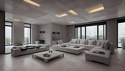 interior design Living room Generative AI 1