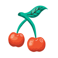 Sticker - Ripe cherry design