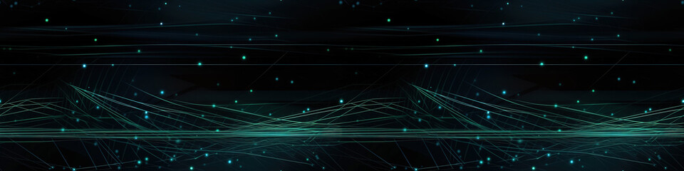 Wall Mural - Data connection speed lines technology abstract background