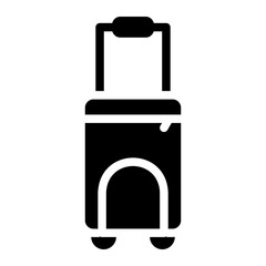 Poster - travel baggage icon 