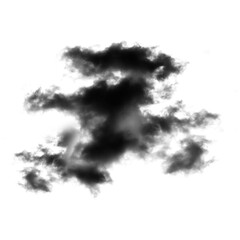 Canvas Print - Black cloud