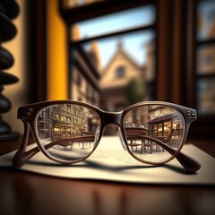 Eyewear. AI generated