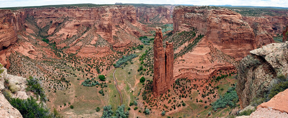 Canvas Print - Canyon de Chelly National Monument in the state of Arizona , USA