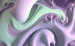 Soft purple, pale green and pale gray fluid backgroud, Generative AI