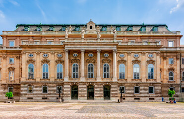 Wall Mural - Royal palace of Buda in Budapest, Hungary