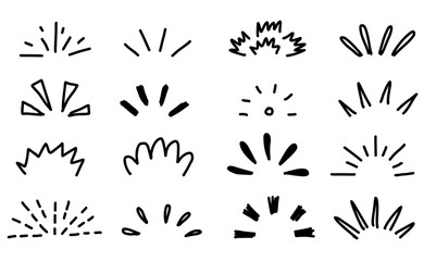 doodle pop shine line elements