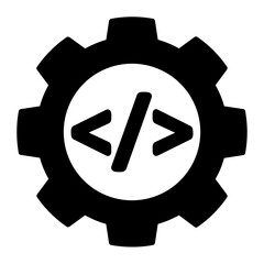 Code Setting Glyph Icon