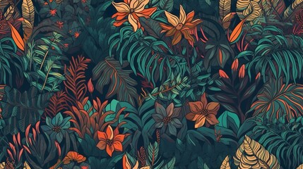 Canvas Print - Wild Jungle Adventure
