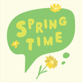 Fototapeta Perspektywa 3d - Spring time illustration