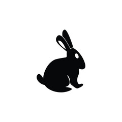 Wall Mural - Rabbit logo  icon