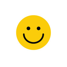 Yellow Smiley Face Emoticon Icon