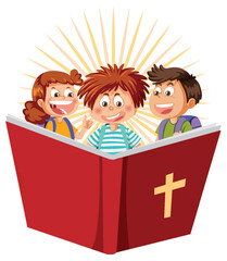 Christian kids cartoon character