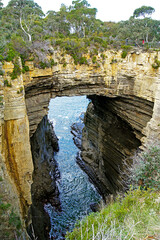 Sticker - Coastline of Abel Tasman National Park in Tasmania, Australia