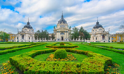 Wall Mural - Szechenyi Medicinal Thermal Baths and Spa, Budapest, Hungary