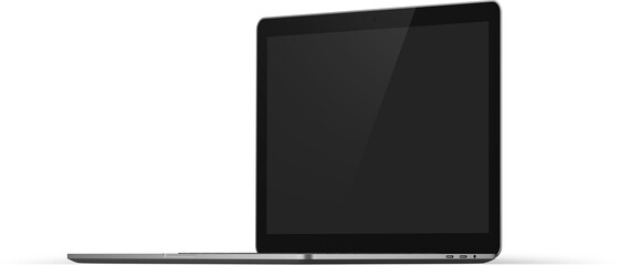 3D Render Laptop or Notebook for Mockup