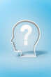 © ADDICTIVE STOCK - Human head with question mark