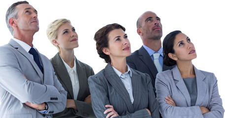 Poster - Business team during meeting