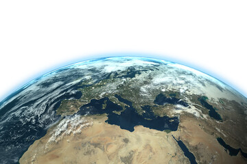 Wall Mural - Space view of planet earth