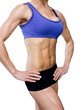 © vectorfusionart - Midsection of fit woman