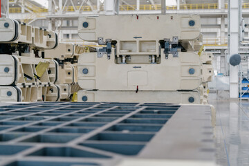 Wall Mural - Stamping machine in a car factory