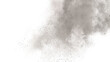 dust cloud with debris, isolated on transparent background  