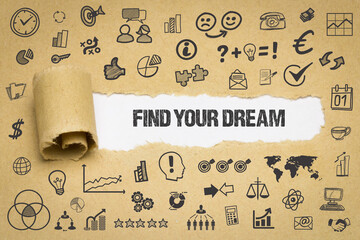 Sticker - Find Your Dream	