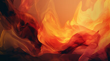 Abstract Wallpaper Vibrant Flames And Smoke