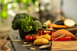 © Piotr Stach - fresh vegetables on a chopping board