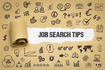 Wall Mural - Job Search Tips	