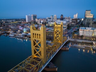 Wall Mural - city harbour bridge