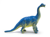 Fototapeta  - Tall Blue Dinosaur