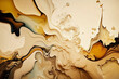 brown cream tan ink paint cloud alcohol drip liquid flow wave abstract splatter color marble background wallpaper
