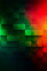 Wall Mural - background vivid gradients red green, Generative IA