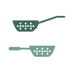 colander,strainer, icon, color, vector, illustration, desing, logo, teplate, flat,style