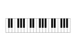 © Chanakarn - Piano keyboard icon on transparent background.