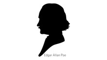 Edgar Allan Poe Silhouette