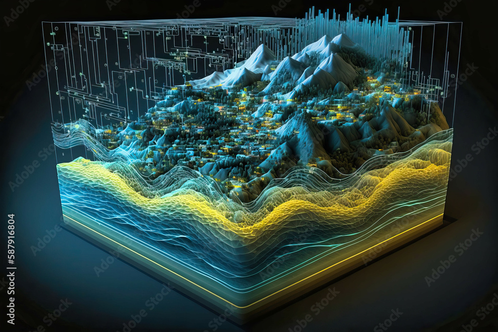 Through the power of artificial intelligence, data reported on seismic ...